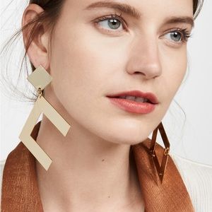 Cult Gaia metal Tai earrings